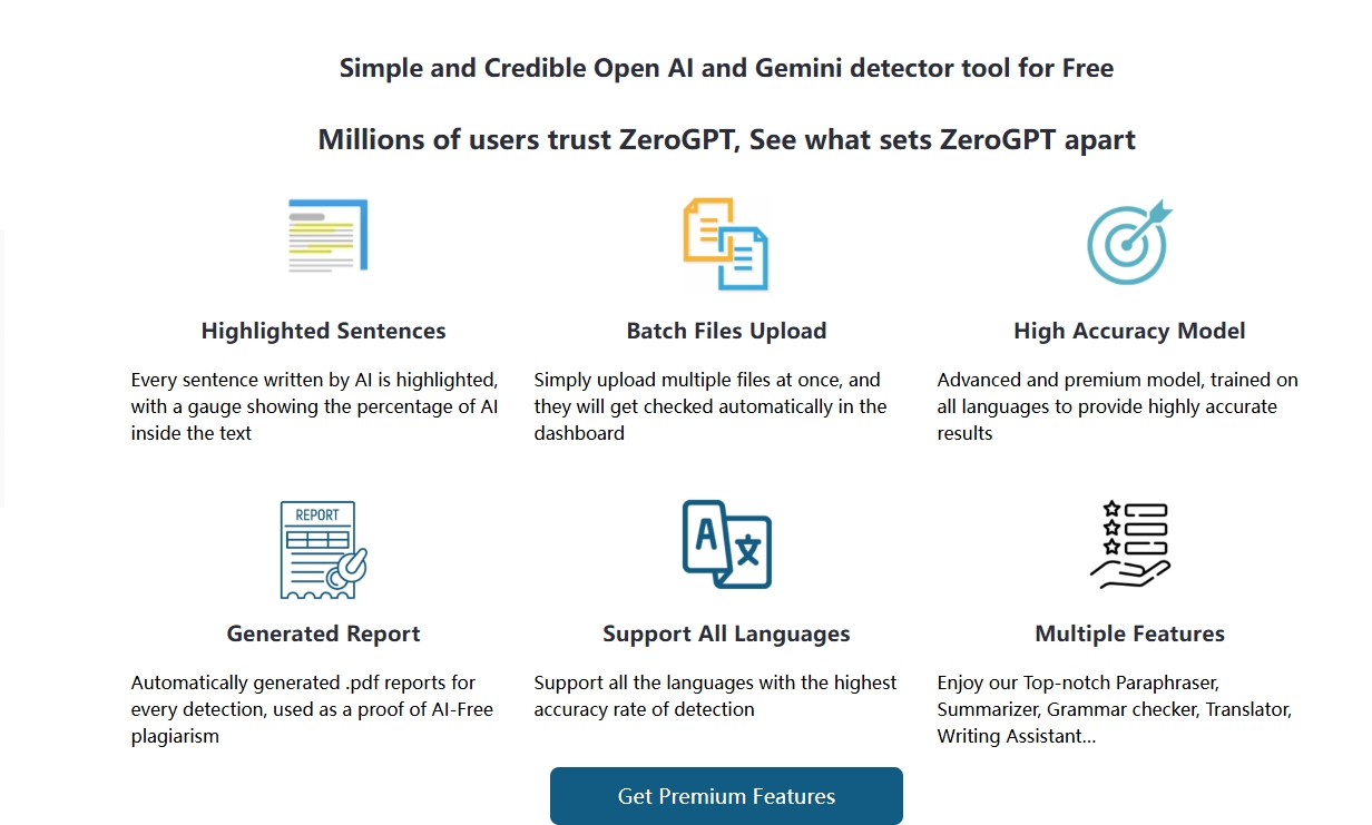 ZeroGPT的应用范围是什么？