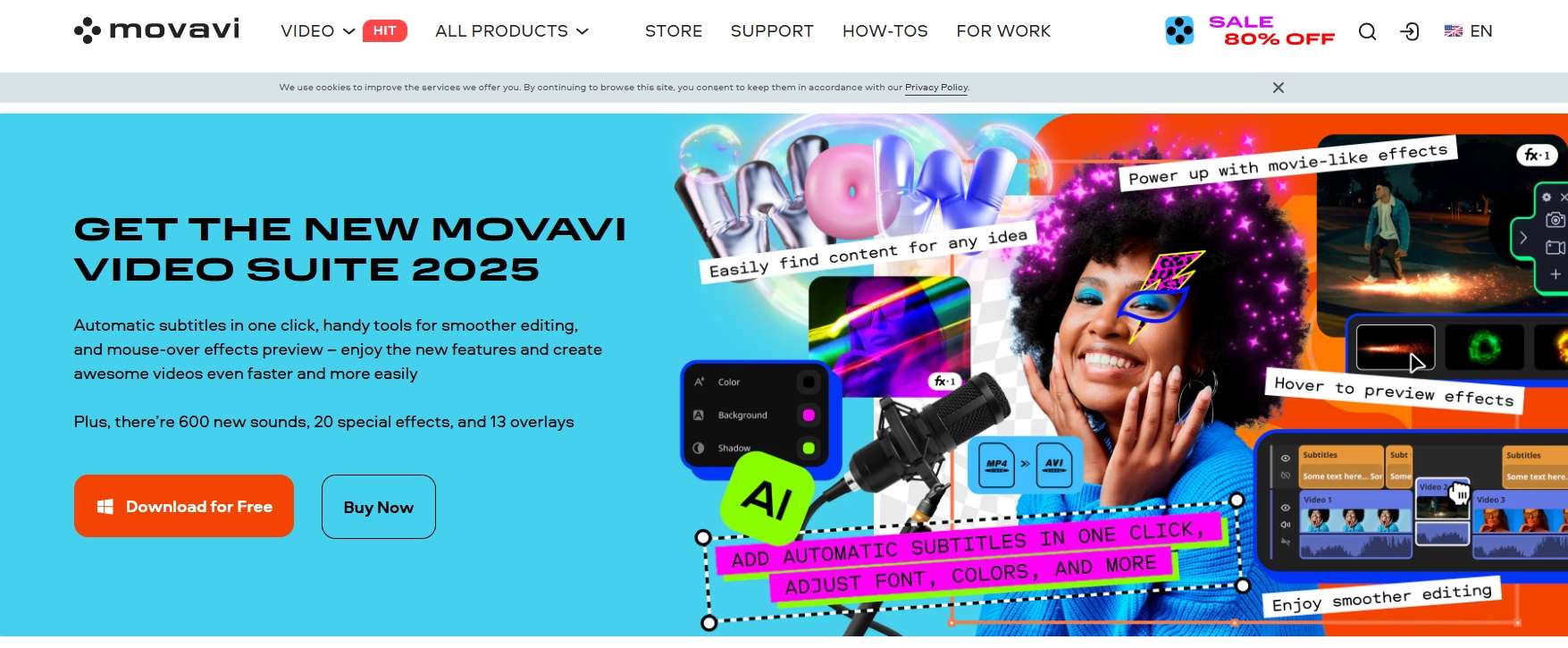Movavi Video Editor使用测评
