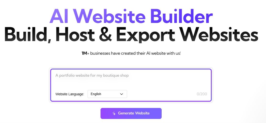 AI Website Builder