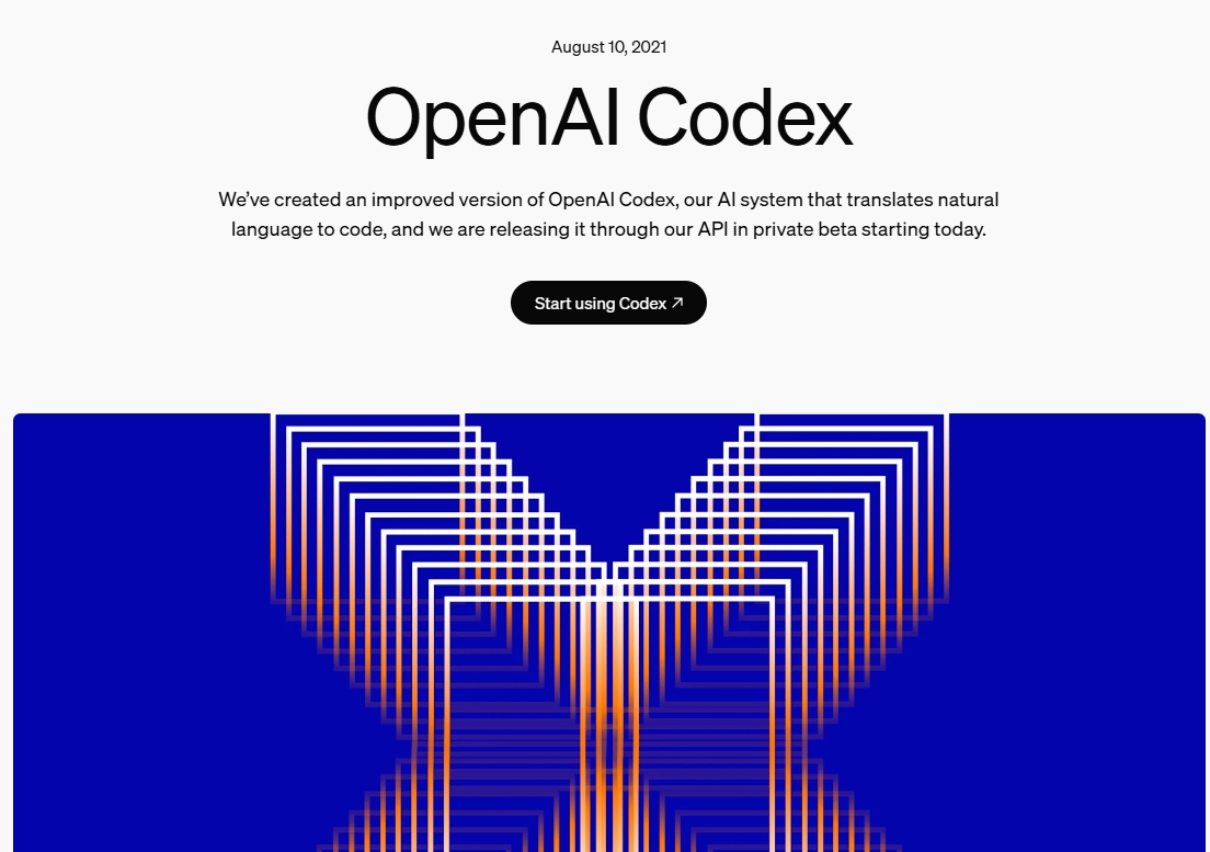 OpenAI Codex是编程工具还是训练模型呢