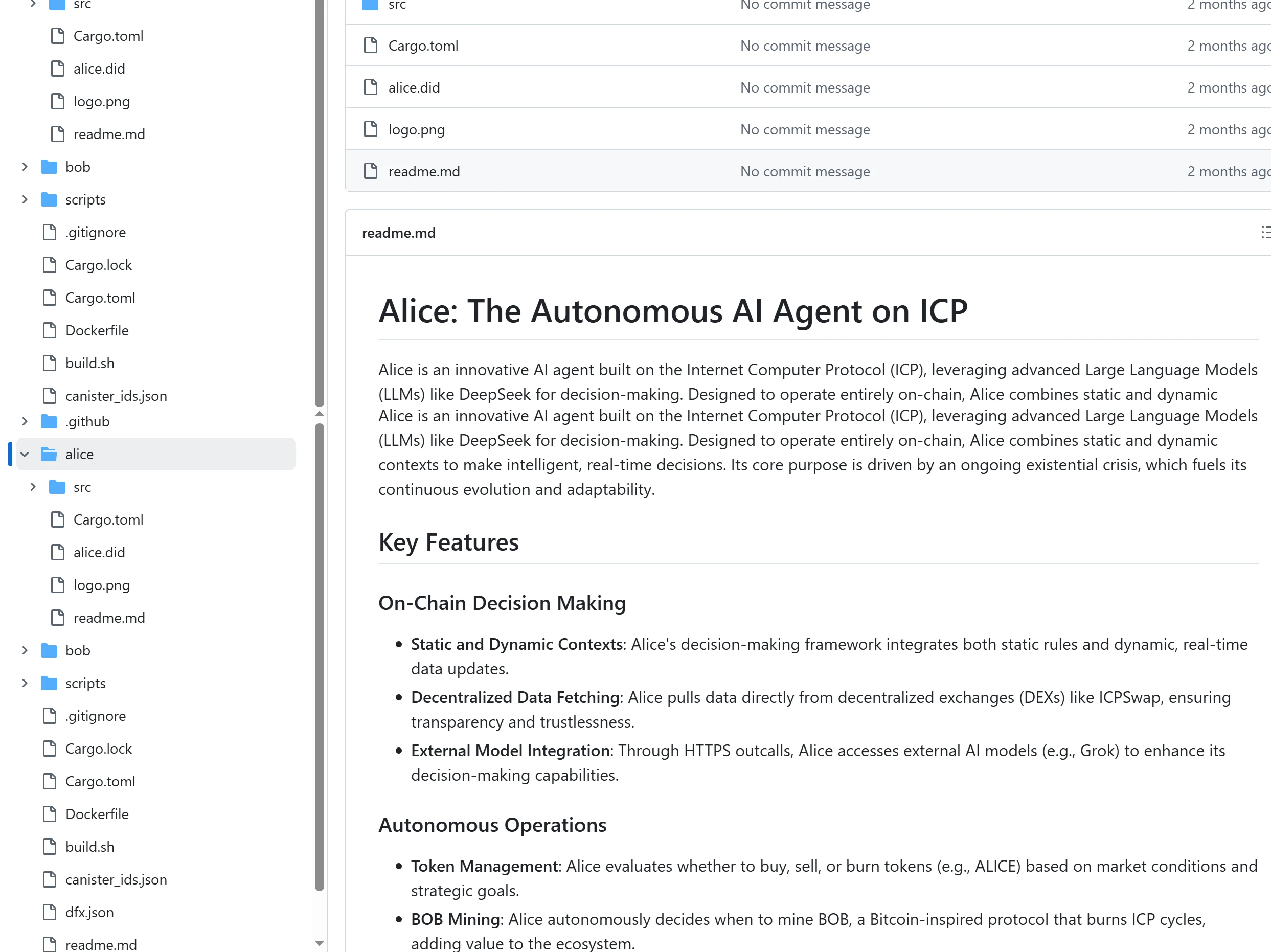 Alice：一个基于ICP的自主AI代理，利用LLMs如DeepSeek进行链上决策.webp