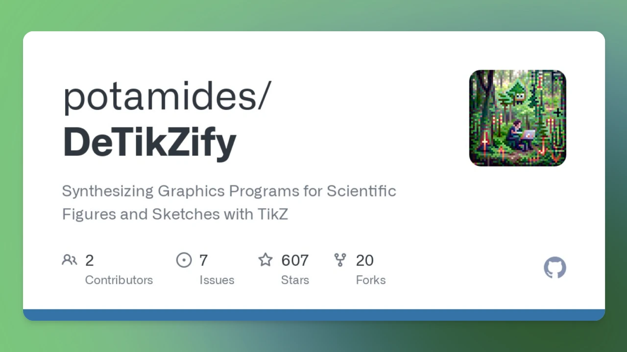 DeTikZify-将手绘草图或图形自动生成TikZ图形代码