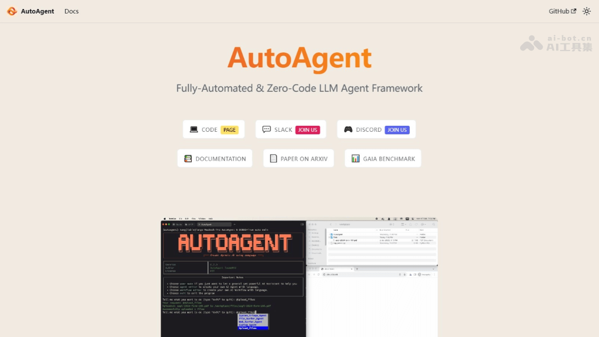 AutoAgent