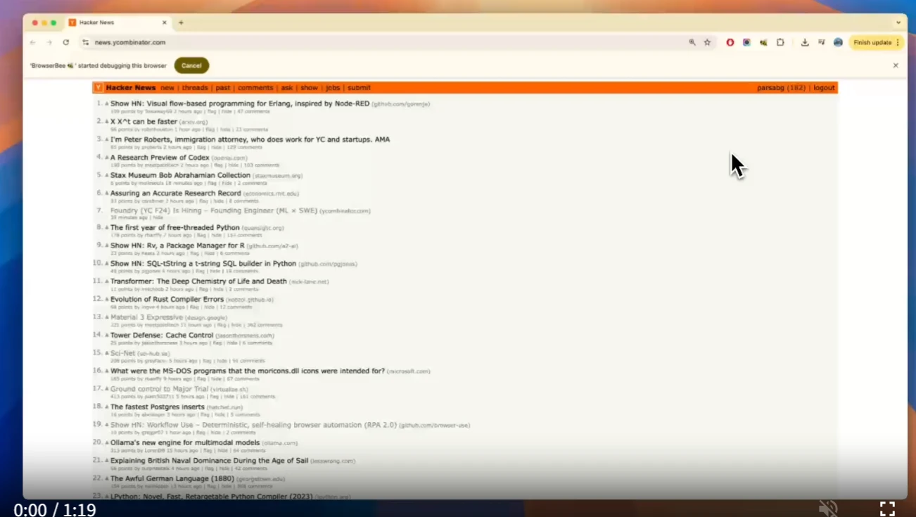BrowserBee：隐私优先的网页自动化Chrome扩展