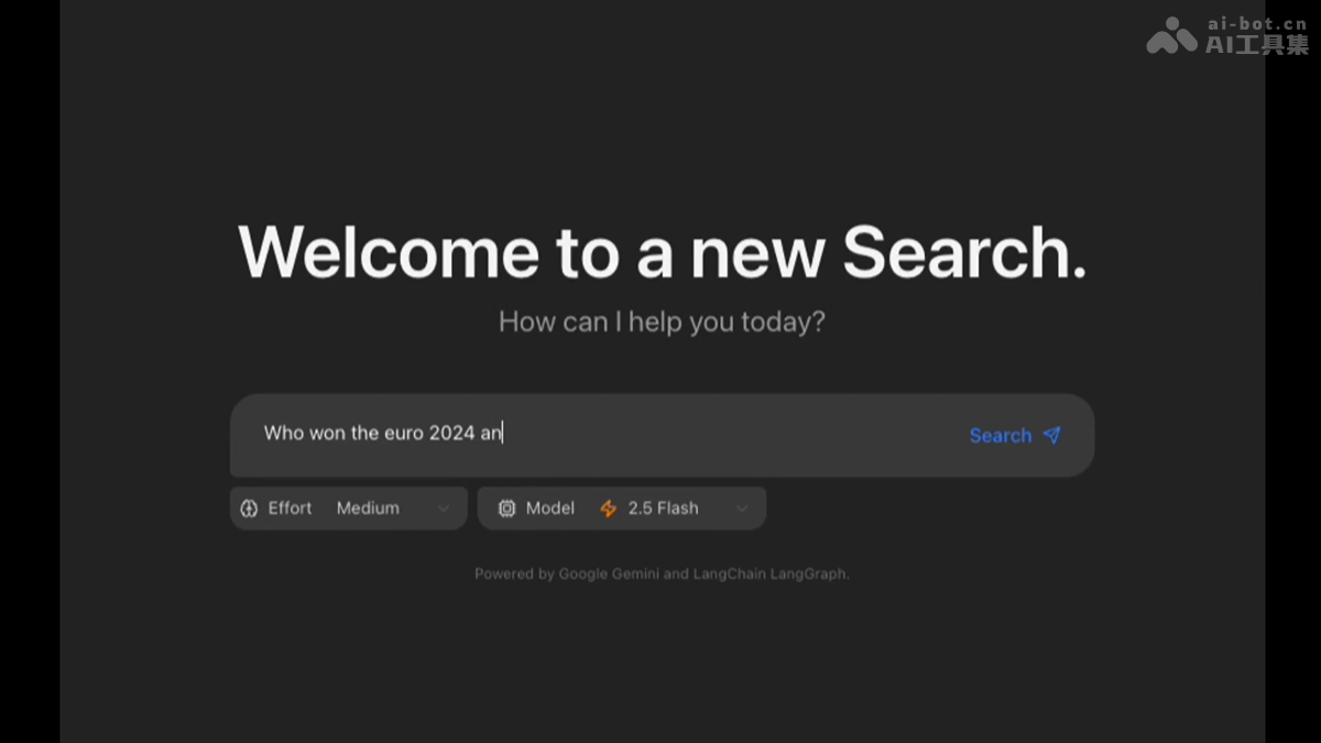 Gemini Fullstack LangGraph Quickstart-谷歌DeepMind开源的全栈AI研究助手