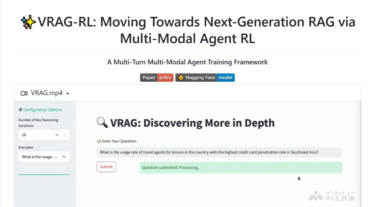 VRAG-RL-阿里通义推出的多模态RAG推理框架
