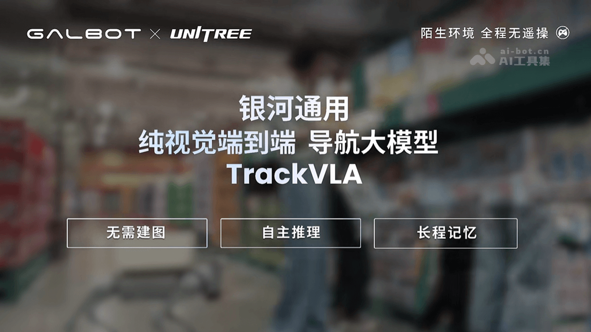 TrackVLA-银河通用推出的纯视觉端到端导航大模型