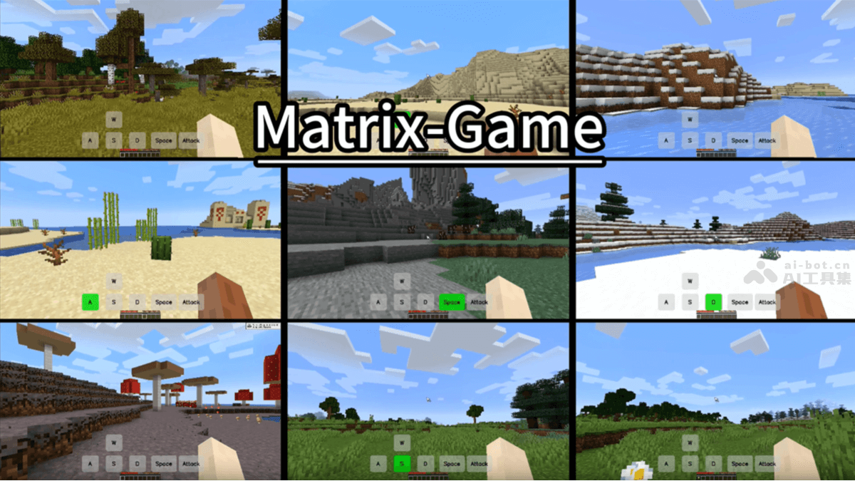 Matrix-Game-昆仑万维开源的工业界首个空间智能大模型