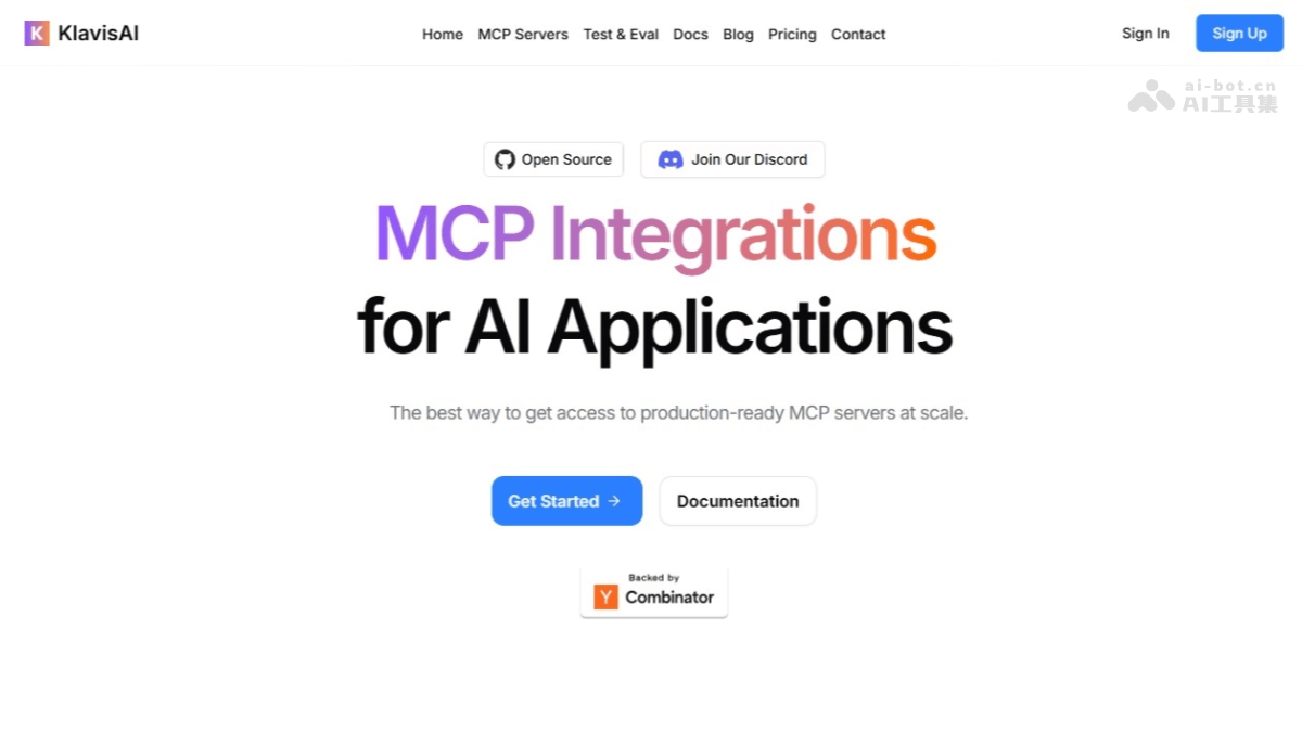 Klavis AI-开源MCP集成平台，快速接入生产级MCP服务器