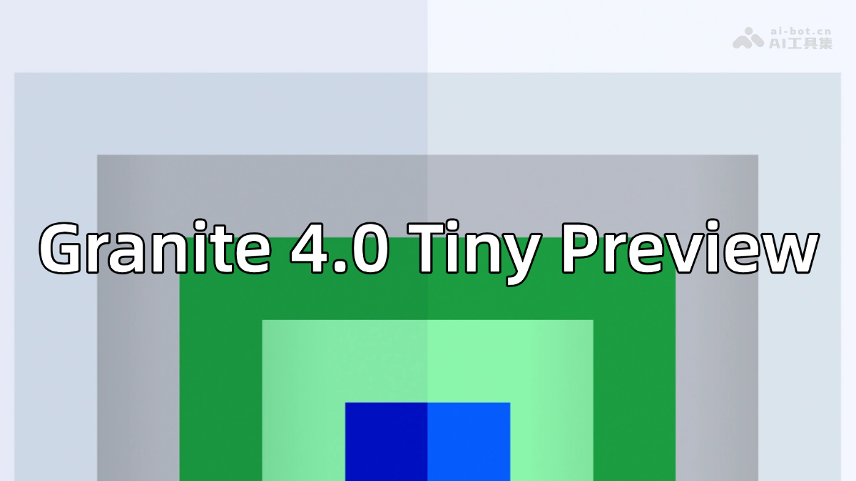Granite 4.0 Tiny Preview-IBM推出的语言模型