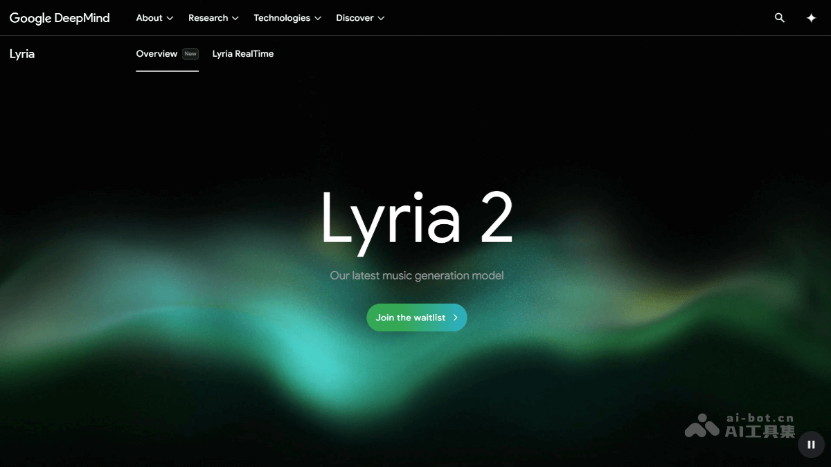 Lyria 2-DeepMind 推出的 AI 音乐生成模型