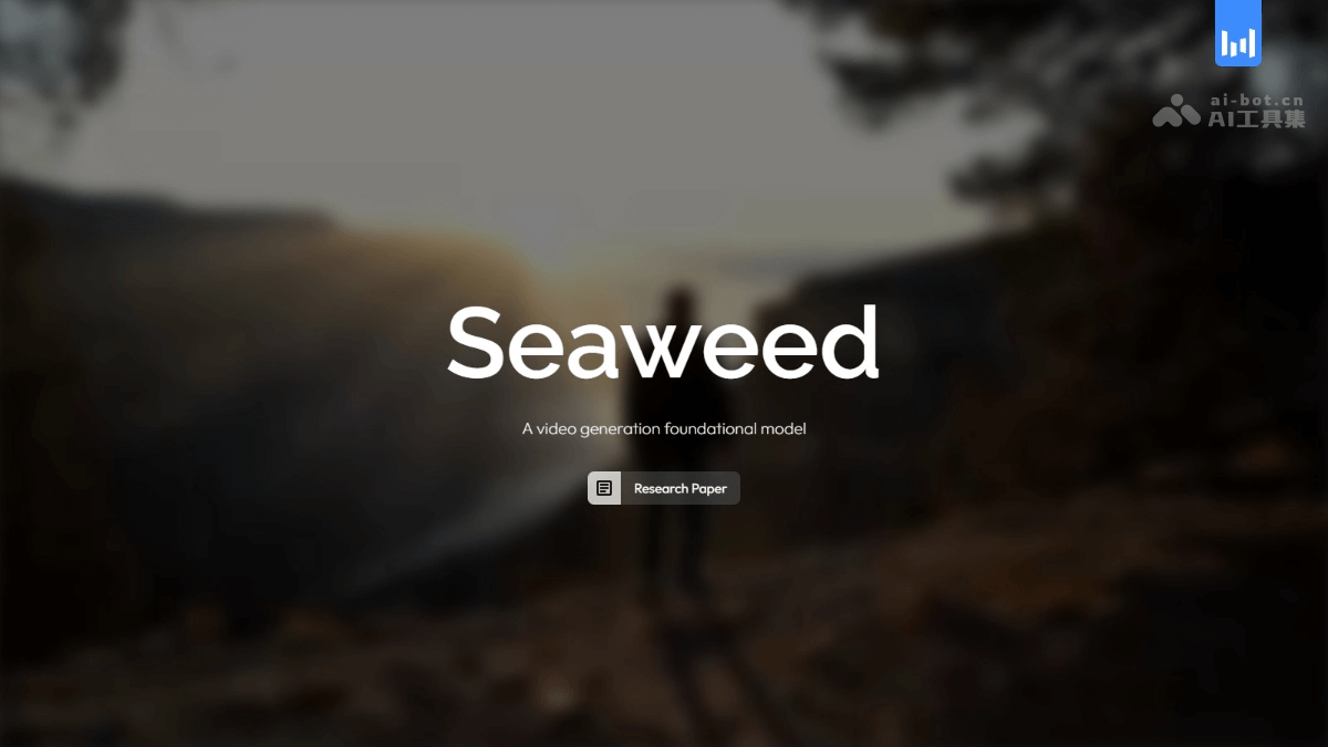 Seaweed-7B-字节推出的视频生成模型