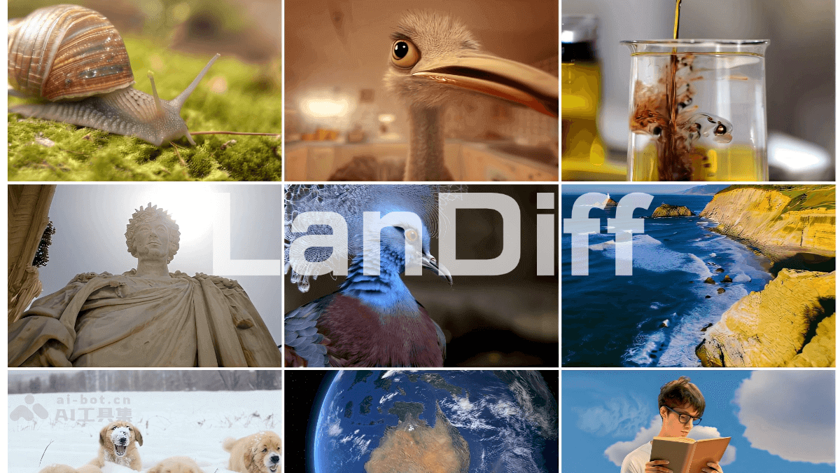LanDiff-浙大联合月之暗面推出的文本到视频生成混合框架