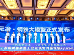 南钢集团联合华为发布“元冶・钢铁大模型”，实现全流程、全产业链数据贯通与智能升级