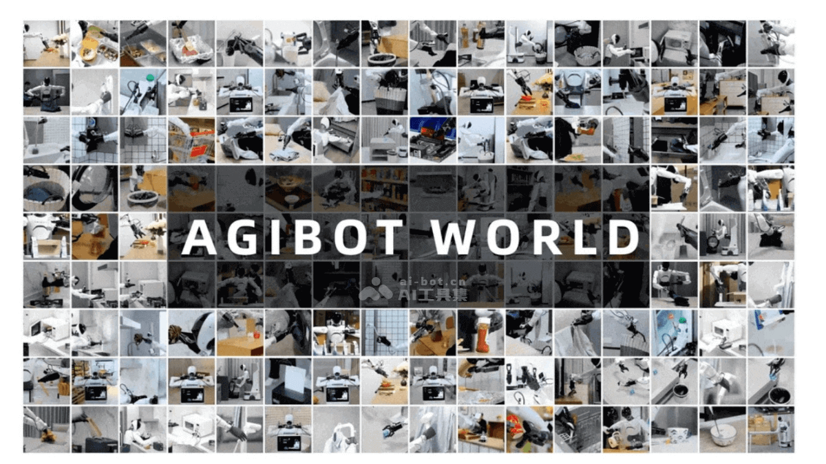 AgiBot World-智元机器人开源的百万真机数据集