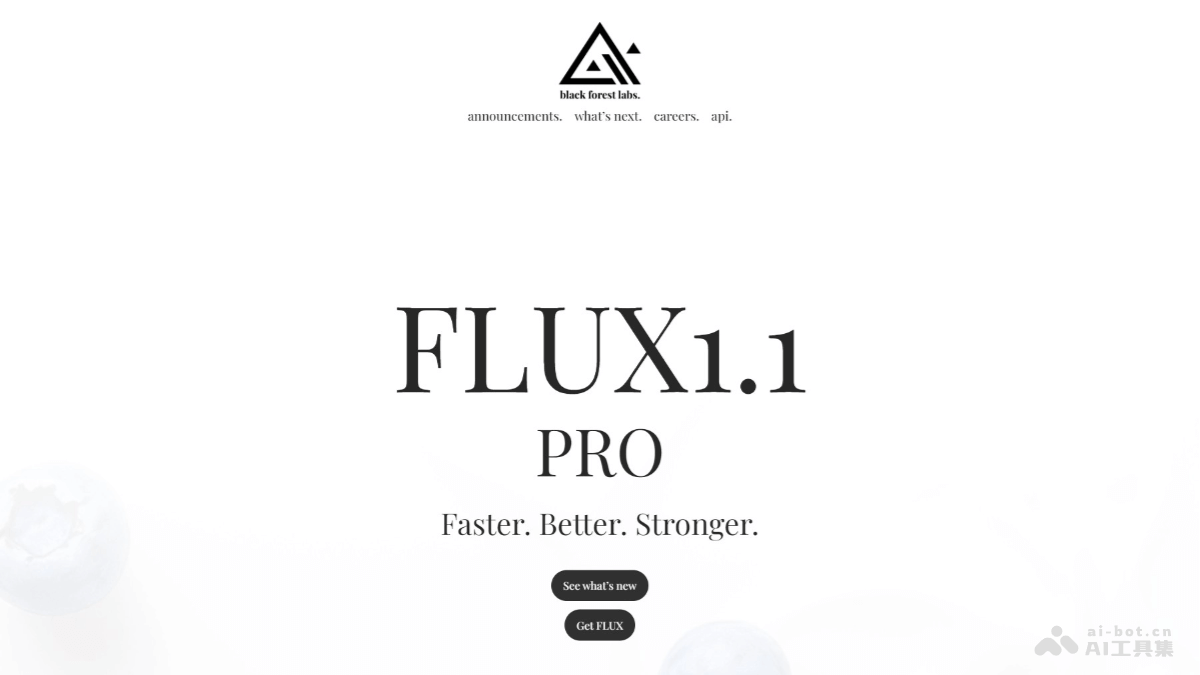 FLUX1.1-Black Forest Labs团队推出的超写实AI图像生成模型，代号“蓝莓”