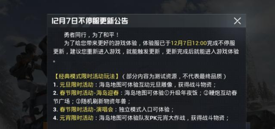 和平精英元旦彩蛋有哪些？新春活动盘点