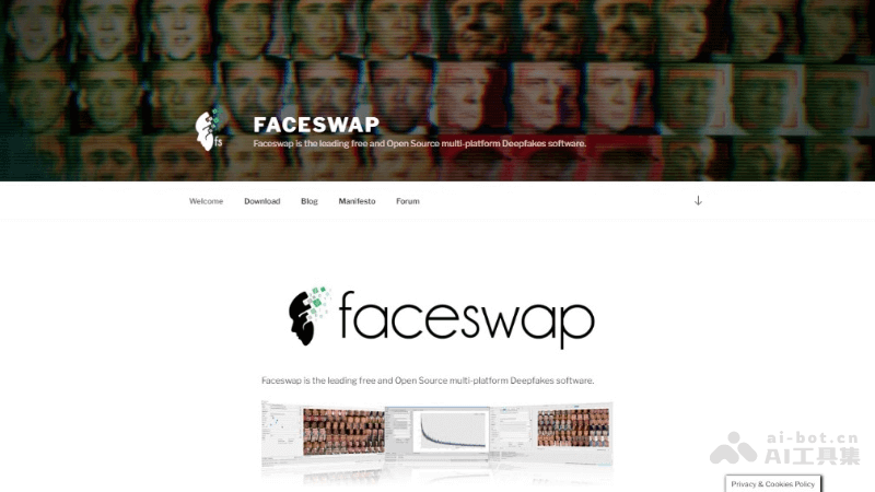 FaceSwap-开源的在线AI换脸工具，深度伪造视频和图像