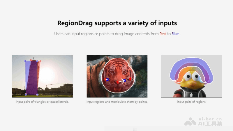 RegionDrag-港大和牛津联合开发的基于区域的图像编辑技术