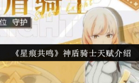 《星痕共鸣》神盾骑士天赋介绍