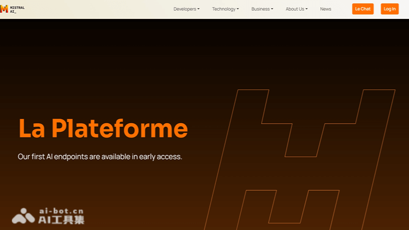La Plateforme-Mistral AI公司推出的AI开发工具
