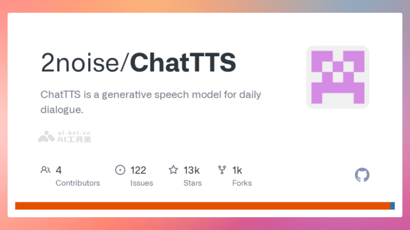 ChatTTS-开源的用于对话的生成式语音合成模型