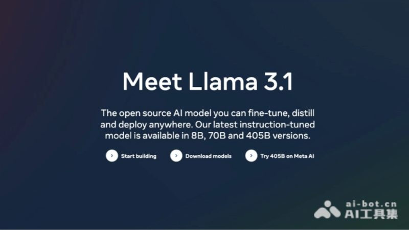 Llama3.1-Meta最新发布的最强开源AI模型