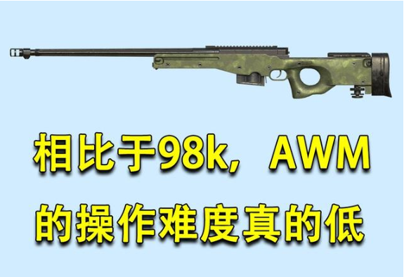 在和平精英有哪些枪适合新手？这几把都不错！有AWM哦！