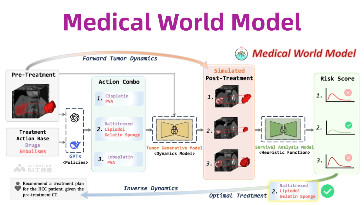 MeWM-AI医学世界模型，精准模拟肿瘤演化