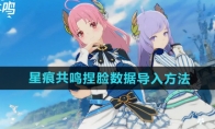 《星痕共鸣》捏脸数据导入方法