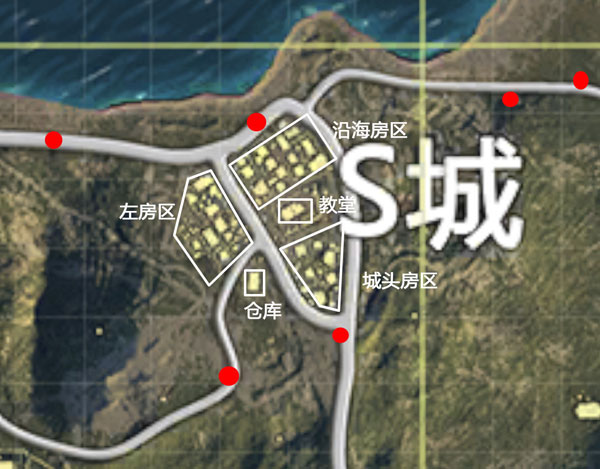 绝地求生刺激战场S城攻略，全面解析吃鸡细节