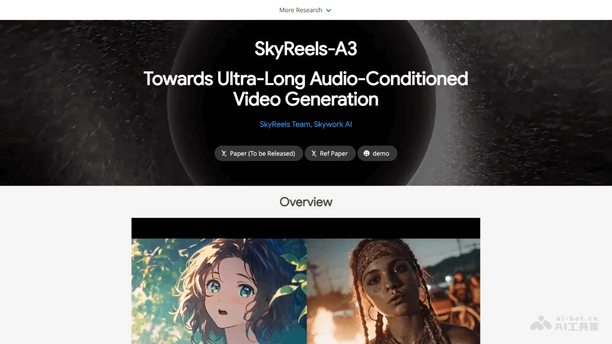 SkyReels-A3-昆仑万维推出的数字人视频生成模型