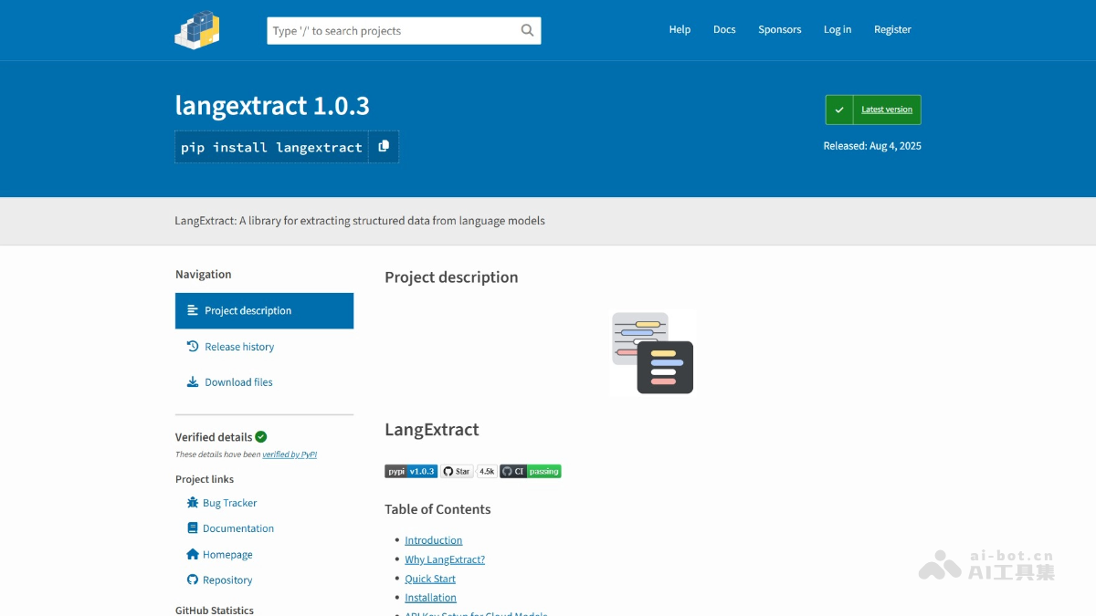LangExtract-谷歌开源的结构化信息提取工具