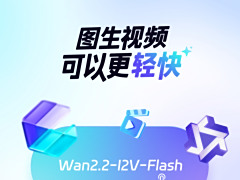 阿里发布通义Wan2.2-I2V-Flash模型：推理速度比Wan2.1提升12倍，图生视频更轻快