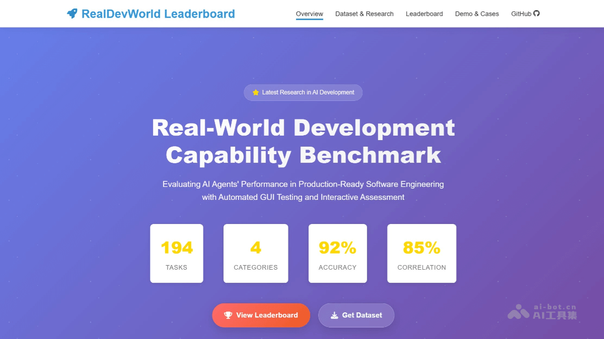 RealDevWorld-MetaGPT推出的AI自动化测试工具