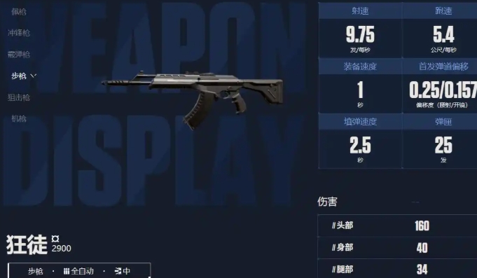 无畏契约源能行动步枪玩法介绍 无畏契约手游有哪些步枪