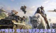 《和平精英》曙光计划皮肤基本信息介绍