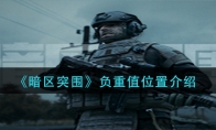 《暗区突围》负重值位置介绍