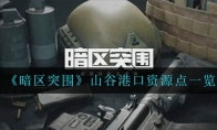 《暗区突围》山谷港口资源点一览
