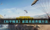 《和平精英》家园系统养猫方法