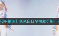 《和平精英》兔兔白日梦抽取价格一览