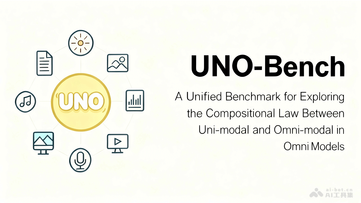 UNO-Bench-美团LongCat推出的全模态大模型评测基准