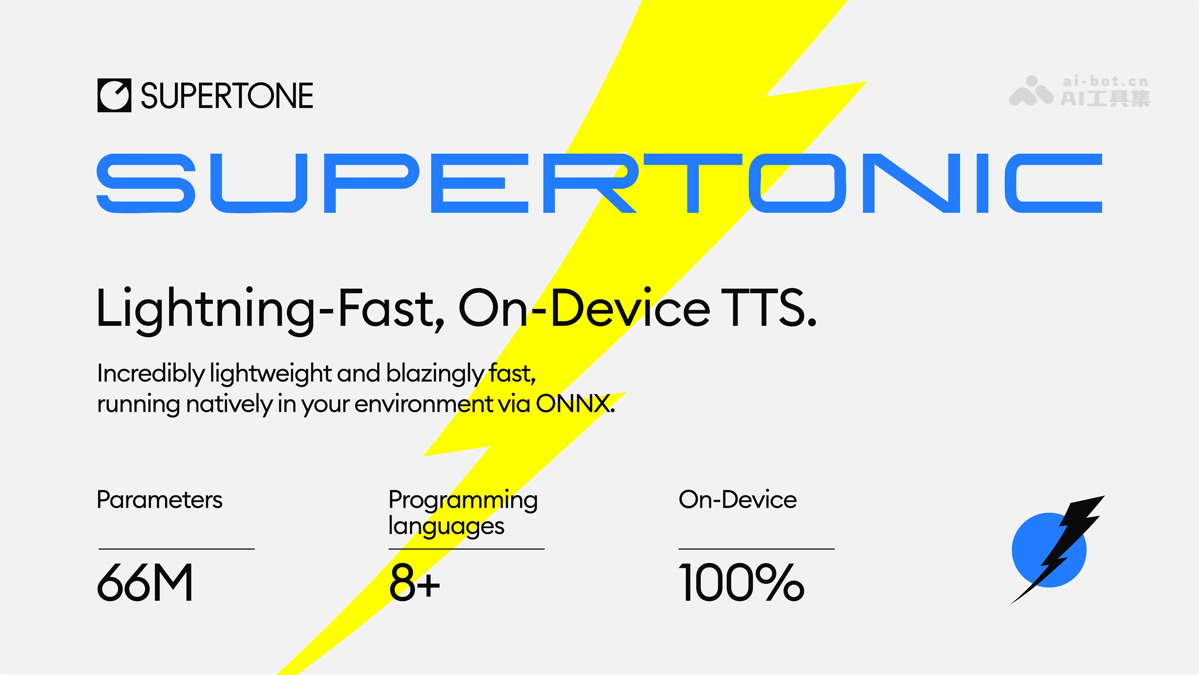 Supertonic-开源的AI文本转语音系统，完全离线极速合成