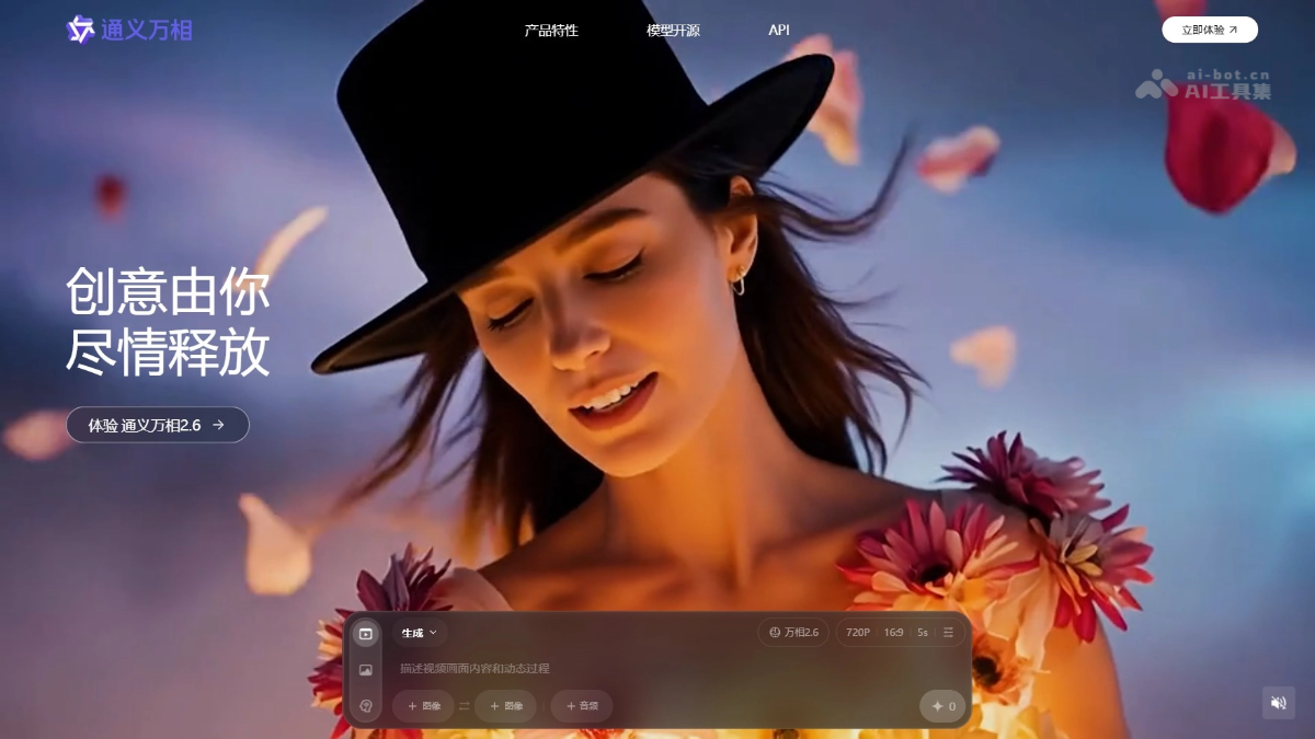 万相2.6-阿里通义推出的新一代视频生成系列模型